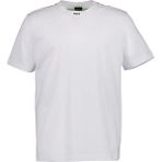 Erkek Boss Yazılı Kısa Kollu Bisiklet Yaka Beyaz T-Shirt 50537836-100 - 2XL
