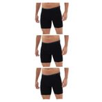 Erkek Boxer 3'lü Paket Tender Cotton 9683 Siyah