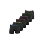 Erkek Boxer 6’lı Premium Kutulu Pamuklu Likralı Esnek Konforlu İç Giyim (M)