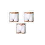 Erkek Boxer Beyaz 3 Adet 1097