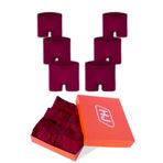 Erkek Boxer Likralı 6'lı Premium Kutu Yeni Yıl, Yılbaşı, Hediyelik