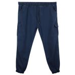Erkek Büyük Beden 100-156 Kilo Arası İçin Uygun Kargo Cepli Jogger Kot Pantolon (LACİVERT, 8XL)