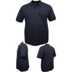 Erkek Büyük Beden 115-155 Kilo Arası Uygun Bedenli Likralı Pike Polo Yaka Cepli Tişört (LACİVERT, 8XL)