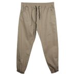 Erkek Büyük Beden Battal Boy 100 Kilo-180 Kilo Arası İçin Uygun Bağcıklı Gabardin Jogger Pantolon (BEJ, 7XL)