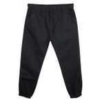 Erkek Büyük Beden Battal Boy 100 Kilo-180 Kilo Arası İçin Uygun Bağcıklı Gabardin Jogger Pantolon (SİYAH, 4XL)