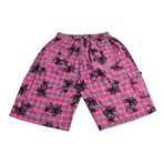 Erkek Büyük Beden Battal Boy 110 Kilo - 132 Kilo Arası İçin Uygun Kargo Cepli Şort (Pembe, 2XL(58 Beden))