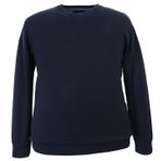 Erkek Büyük Beden Battal Boy 110 Kilo İçin Uygun V Yaka Triko Kazak (LACİVERT, 3XL)