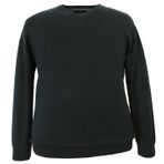 Erkek Büyük Beden Battal Boy 110 Kilo İçin Uygun V Yaka Triko Kazak (SİYAH, 3XL)