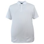 Erkek Büyük Beden Battal Boy 120-130 Kilo Arası İçin Uygun Likralı Süprem Polo Yaka Tişört (BEYAZ, 3XL)