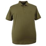 Erkek Büyük Beden Battal Boy 120-130 Kilo Arası İçin Uygun Likralı Süprem Polo Yaka Tişört (OLİV, 3XL)