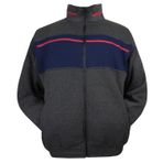 Erkek Büyük Beden Battal Boy 125 Kilo - 155 Kilo Arası İçin Uygun 3 İplik Kalın Kışlık Sweat Mont (ANTRASİT, 3XL)