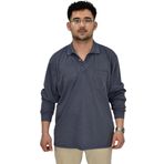 Erkek Büyük Beden Mevsimlik Polo Yaka Sweatshirt 1-6830 BGL-ST04415
