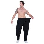 Erkek Büyük Beden Pamuklu Eşofman Altı (LACİVERT, 5XL)