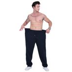 Erkek Büyük Beden Pamuklu Eşofman Altı (LACİVERT, 6XL)