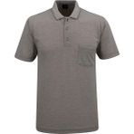 Erkek Büyük Beden Polo Yaka Cepli Klasik Kalıp Tişört - 5113BAT - Vizon - 3XL