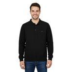 Erkek Büyük Beden Polo Yaka Cepli Selanik Sweatshirt BGL-ST04925