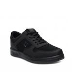 Erkek Büyük Numara Rahat Taban Yürüyüş Günlük Ayakkabı Sneaker TARZ4027 (Siyah, EU Ayakkabı Beden Sistemi, Yetişkin, Sayısal, Orta, 45)