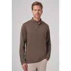 Erkek Çağla Yeşili Trend Polo Yaka Rayon Sweatshirt