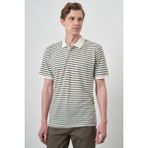 Erkek Çağla Yeşili Trend Polo Yaka T-Shirt - XL