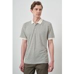 Erkek Çağla Yeşili Trend Polo Yaka T-Shirt