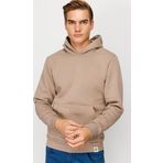 Erkek Camel Kapşonlu Sweatshirt