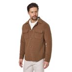 Erkek Camel Slim Fit Baharlık Trenç Ceket Örme Esnek Kumaş Kapak Cepli Dar Kesim Metalik 50