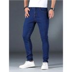 Erkek Casual Normal Bel Jean Kot Pantolon - 38 - Lacivert