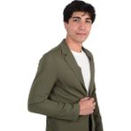 Erkek Ceket Zero Weight Astarsız Örme - Haki - 56 - 6 Drop