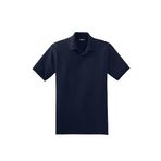 Erkek Çekmeyen Pamuklu Kumaş Regular Fit Standart Kesim Kıvrılmaz Polo Yaka Tişört POLOYAKA-TSHIRT Lacivert M