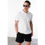 Erkek Çekmeyen Pamuklu Kumaş Regular Fit Standart Kesim Polo Yaka Tişört POLOYAKA-T-SHIRT1