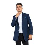 ERKEK CEKMON CAMEL YÜNLÜ İÇİ ASTARLI KABAN SPOR UZUN BLAZER CEKET LACİVERT XL