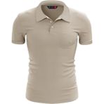Erkek Cepli Polo T-Shirt RCPT106 - Bej