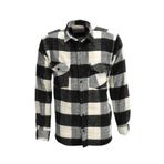 Erkek Çift Cepli Kapaklı Regular Fit Oduncu Gömlek BGL-ST03252 HAKİ M
