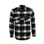 Erkek Çift Cepli Kapaklı Regular Fit Oduncu Gömlek BGL-ST03253 HAKİ S