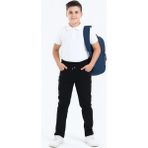 Erkek Çocuk Basic Kaşkorseli Okul Pantolonu G.2025 - Lacivert - 1 Drop - 12 Yaş