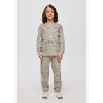Erkek Çocuk Baskılı Taş Pijama Takımı