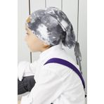 Erkek Cocuk Batik Gri İp Detayli 4 Mevsim Sapka Bere Buff -Yumusak Dogal Penye