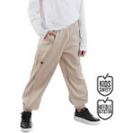 Erkek Çocuk Bej Gabardin Pantolon - 11 Yaş