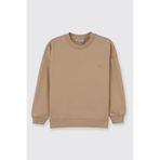 Erkek Çocuk Bisiklet Yaka Bej Sweatshirt 7 Yaş (122 cm)