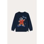 Erkek Çocuk Breadman Sweatshirt Pijama Üstü Lacivert