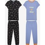 Erkek Çocuk Bubble 2li Çok Renkli Pijama Takımı - 6 - 7 Yaş