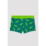 Erkek Çocuk Crazy Croco Trunk Mayo - Renkli - 6 - 7 Yaş