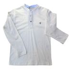 Erkek Çocuk Ekru Hakim Yaka Sweatshirt Ahşap Düğme Detaylı%100 Pamuk (Ekru, 13-14 Yaş)