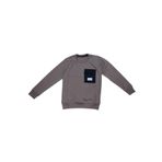 Erkek Çocuk Future Yazı Desenli Sırtı Yazı Baskılı Açık Kahverengi Renk Sweatshirt 8 YAŞ Kahverengi