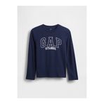 Erkek Çocuk Gap Logo T-Shirt Lacivert