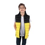 Erkek Çocuk Garnili Trend Şişme Yelek Ak216364, Sarı, 4 Yaş