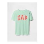 Erkek Çocuk Grafikli T-Shirt Su Yeşili
