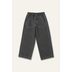 Erkek Çocuk Ince Kaşe Cep Detalı Lastikli Pantalon - Antrasit - 9 - 10 Yaş