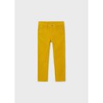 Erkek Çocuk Kadife Slim Fit Pantolon - Sarı - Lacivert - 8 Yaş