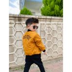 Erkek Çocuk Kapitone Mont - 05S-Sarı - 6 - 7 Yaş